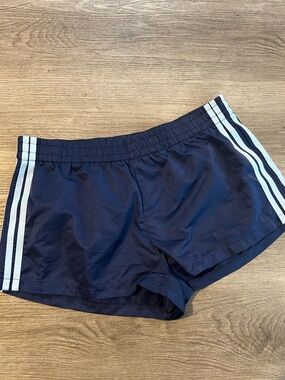 Edikted Athletic Shorts with White Side Stripes